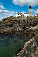 Beavertail Lighthouse in Rhode Is